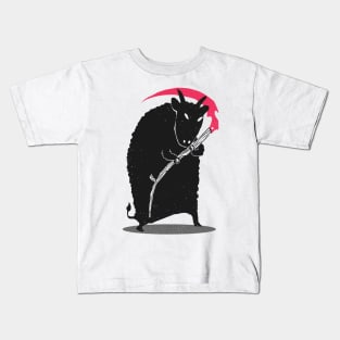 Goat GrimReaper Kids T-Shirt